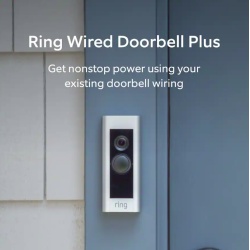 Ring Wired Doorbell Plus Satin Nickel - Img 2