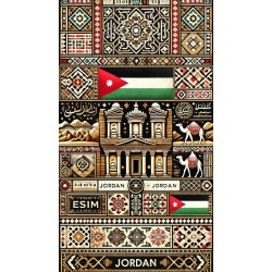 Roaming eSIM 10GB date, eSIM de Mare Viteza pana la 5G, valabil 30 zile din momentul activarii, Iordania - Img 1