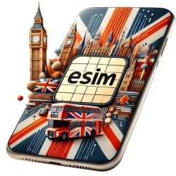 Roaming eSIM 5GB date - eSIM de Mare Viteza pana la 5G, valabil 21 zile din momentul activarii, Marea Britanie