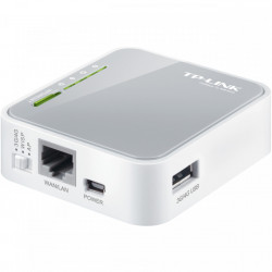 Router wireless N150 TP-Link TL-MR3020, 3G/4G, Portabil - Img 1