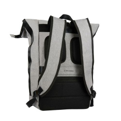 RUCSAC NEW REBELS BOYAN-NEW YORK ROLLTOP, DIMENSIUNI 35/12/45 CM CULOARE GRI - Img 2