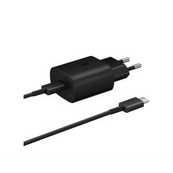 Samsung Charger+ Type-C to C Cable Bk