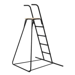 Scara metalica cu platforma 150 cm, pentru tobogan de 2.9 m, KBT - Img 1