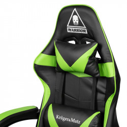 SCAUN GAMING WARRIOR GX-150 VERDE KRUGER&MATZ - Img 7