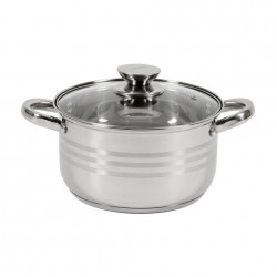 SEMIOALA INOX+CAPAC,20X11.5CM,3.5L, MYRA - Img 1