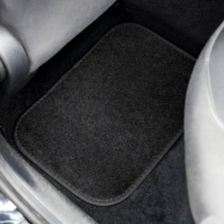 Set Auto Essential AVEX – 5 piese, Covorase Universale Mocheta + Husa Volan Piele Ecologica Perforata, Negru - Img 4