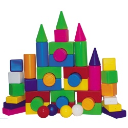 SET CONSTRUCTOR BLOCURI MULTICOLORE 2 - Img 2
