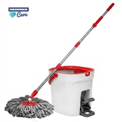 SET CURAT.PEDALA WASH&DRY,CLEANSTEP,ROSU
