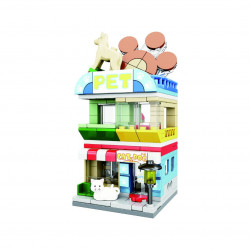 Set de constructie copii - Magazin de animale (222 piese) - Img 2