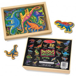Set dinozauri din lemn cu magneti, Melissa &amp; Doug - Img 4