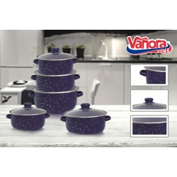 SET GATIT 10 PIESE EMAILAT, ZORA