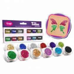 Set pudra sclipici - Culori TOP - 12 x 2,5 ml - Img 2