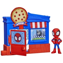 SPIDEY SI PRIETENII LUI UIMITORI MARVEL MINI SET PIZZERIA CU FIGURINA SI ACCESORII - Img 3