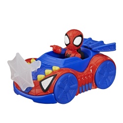 SPIDEY SI PRIETENII LUI UIMITORI MARVEL SET FIGURINA SPIDEY SI VEHICUL WEB CRAWLER 7.6CM - Img 10