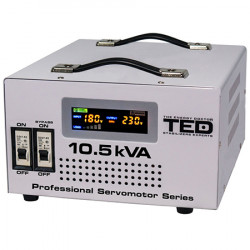 STABILIZATOR TENSIUNE SERVOMOTOR 10.5KVA TED - Img 1