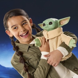 STAR WARS MADALORIAN SI GROGU FIGURINA INTERACTIVA ACTION BUDDY GROGU CU SUNETE 25CM - Img 8