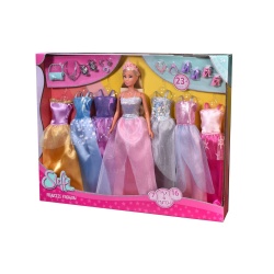 STEFFI LOVE SET GARDEROBA CU 7 ROCHII SI ACCESORII