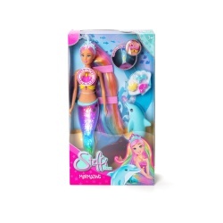 STEFFI LOVE SET PAPUSA STEFFI SIRENA CU COADA CURCUBEU SI DELFIN