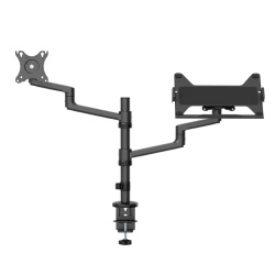 Suport dublu laptop birou NM 17-27" - Img 3