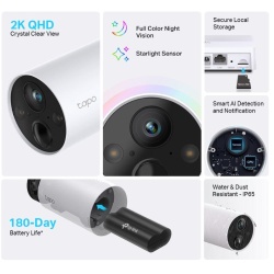 TAPO C420S1 WIFI 1 CAM HOME SECURITY - Img 3