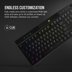 Tastatura Gaming Mecanica Corsair K100 A - Img 13