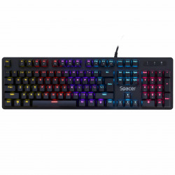 Tastatura mecanica spacer usb warrior - spkb-mk-war - Img 1