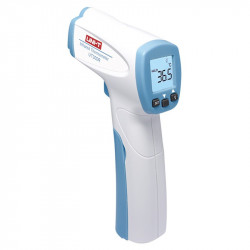 Termometru digital fara contact, masoara temperatura corpului, precizie ridicata, tehnologiei infrarosu, baterie 9V inclusa, UNI-T, UT300R, - Img 1