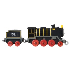 THOMAS LOCOMOTIVA CU VAGON PUSH ALONG HIRO - Img 8