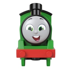 THOMAS LOCOMOTIVA MOTORIZATA PERCY CU VAGON - Img 3