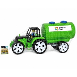 TRACTOR CU CISTERNA NEGRU VERDE