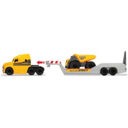 TRAILER VOLVO MACK CU BASCULANTA SI TRACTOR - Img 8