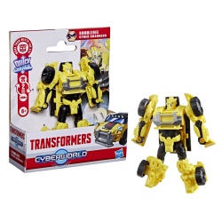 TRANSFORMERS CYBERWORLD ROBOT BUMBLEBEE CONVERTIBIL 10CM - Img 9