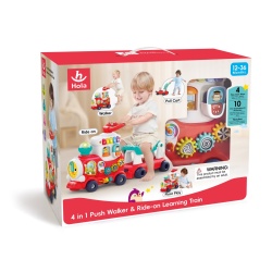TRENULET 4 IN 1 ROSU