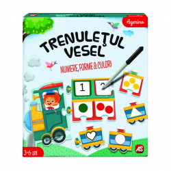 Trenuletul vesel numere forme culori - Img 1