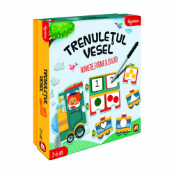 Trenuletul vesel numere forme culori - Img 7