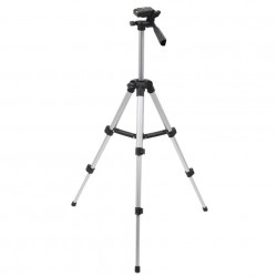 Trepied fotografic din aluminiu, compact, cu suport mobil 3D + Telecomanda Bluetooth - Img 2