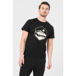 TRICOU CASUAL MOLDOVEANU BARBATI BLACK-M