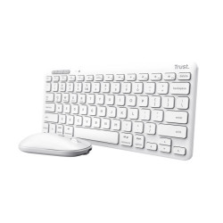 TRUST LYRA Wireless and rechargeable Keyboard & Mouse WHITE US - Img 2
