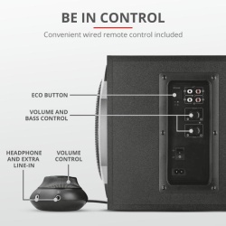 Trust Tytan 2.1 Speaker Set - black - Img 4