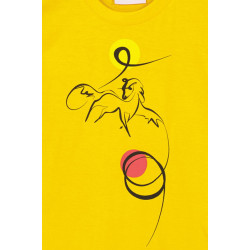 TSHIRT CASUAL C CAL PEGAS YELLOW-8 - Img 2