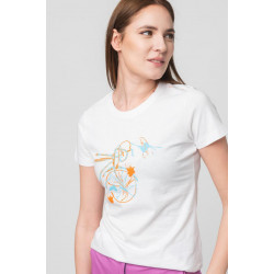 TSHIRT CASUAL F BICICLETA COLOR WHITE-XS - Img 4