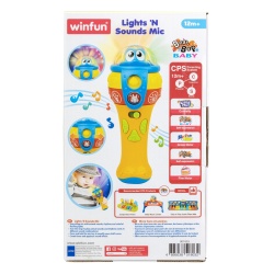 WINFUN MICROFON CU SUNETE SI LUMINI - Img 7