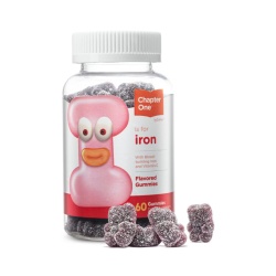 Zahler Chapter One Kids Iron, Formula Sub Forma De Jeleuri Cu Fier Pentru Copii, 60 Jeleuri