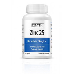 ZINC 25MG 90CPS