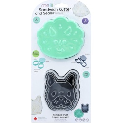 3 IN 1 FORME ANIMALE PENTRU SANDWICH, MELII, DINOZAUR SI BULLDOG