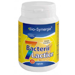 7 BACTERII LACTICE 300mg 20 cps BIO-SYNERGIE ACTIV