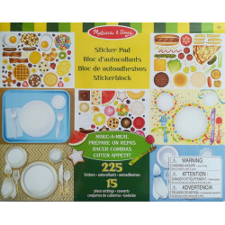 Abtibilduri Alimentele Melissa and Doug - Img 1