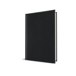 AGENDA DATATA A5 352PAG COPERTA BURETATA NEGRU 2026