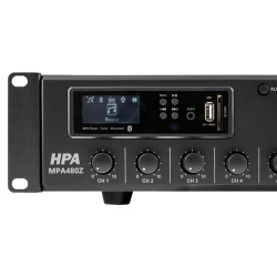 AMPLIFICATOR LINIE 19'' 110V/480W 6 ZONE BLUETOOTH/USB - Img 7
