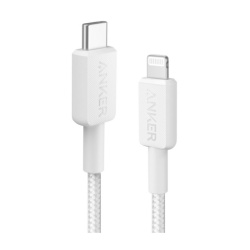 Anker Cablu USB-C - Litghtning 0.9m, alb